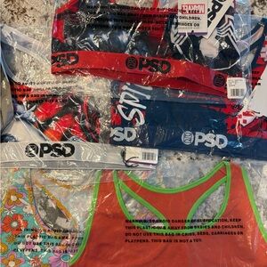 PSD Women’s Sport Bra Set - 5 XL Bras